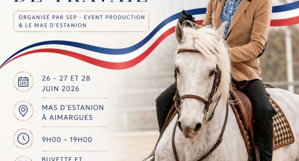 Championnat de France d'équitation de travail_Aimargues