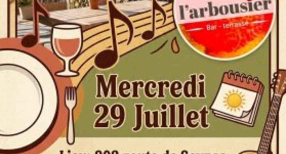 Affiche Repas musical