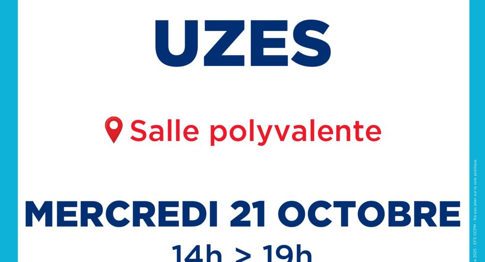Collecte / Don de Sang_Uzès