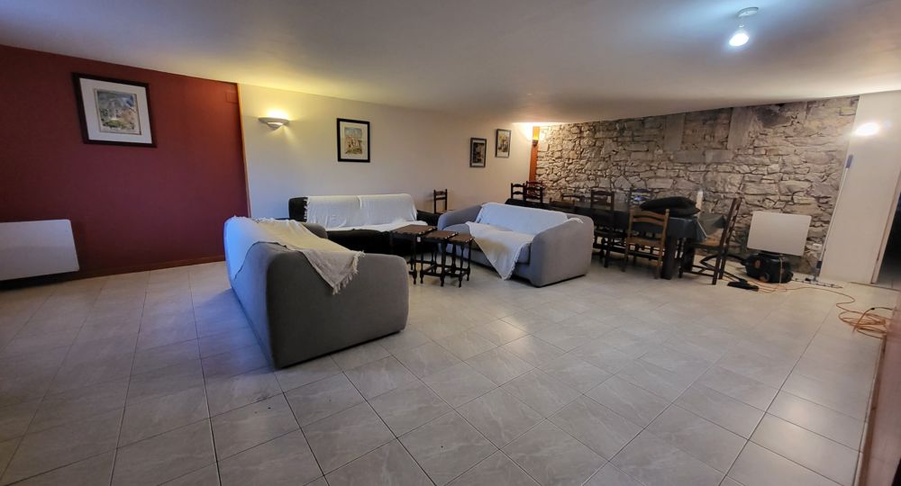 Grande Pièce de vie Gite Pic Saint-Loup