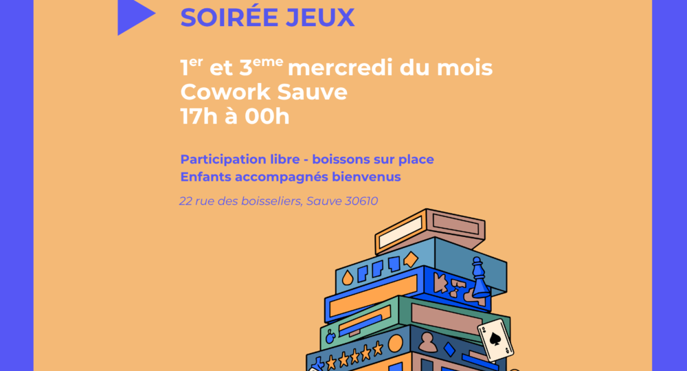 Sauve qui Joue - Soirées jeux_Sauve