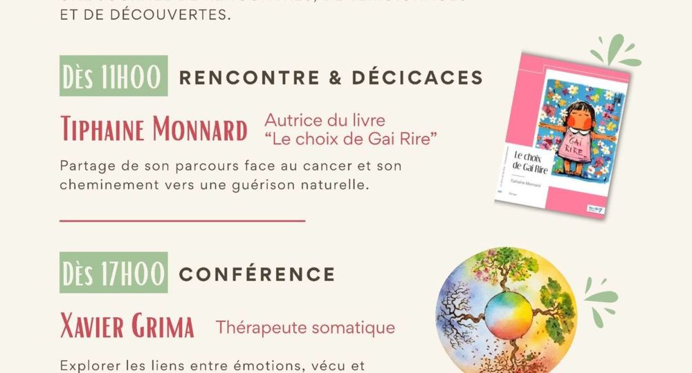 Rencontre et Conférence - Quand le corps et l'esprit racontent une histoire_Uzès