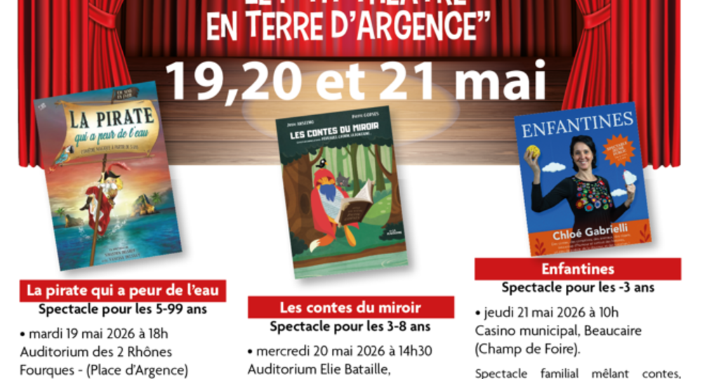 Festival - Le P'tit Théâtre en Terre d'Argence à Fourques_Fourques