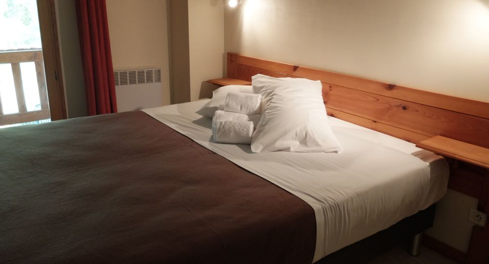 Exemple chambre grand gite Pic Saint-Loup