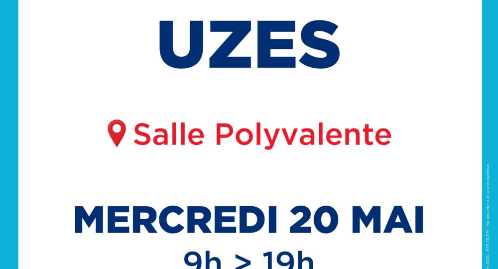 Collecte / don de sang_Uzès