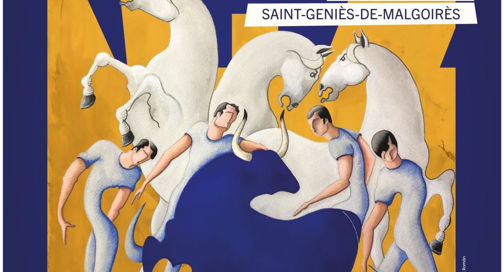 Traditions et Afición - Concours d'abrivado à Saint-Geniès-de-Malgoirès