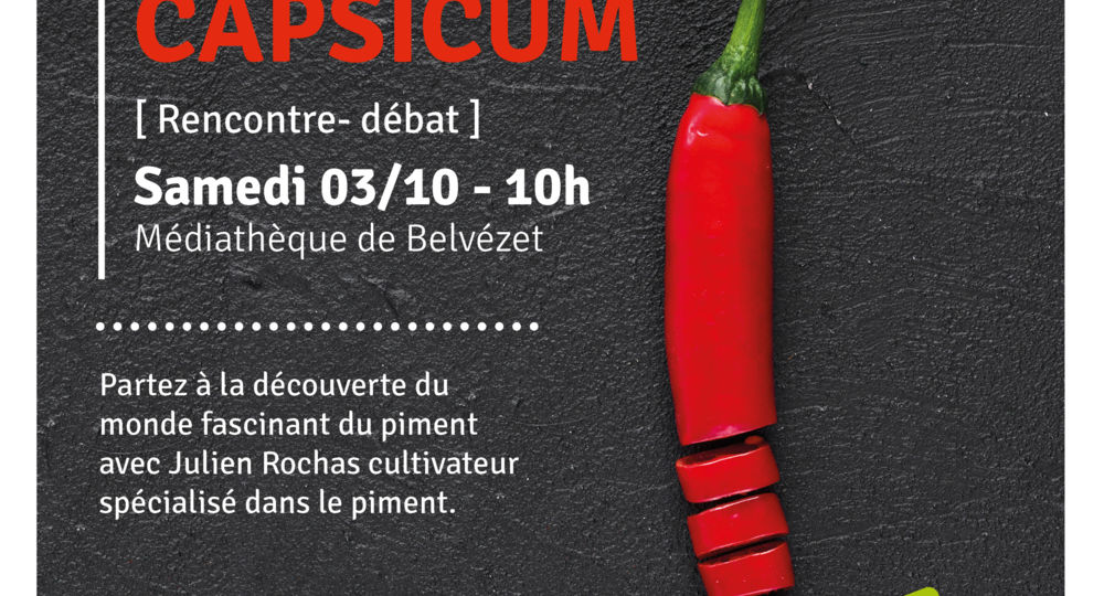 Rencontre - Capsicum_Belvézet