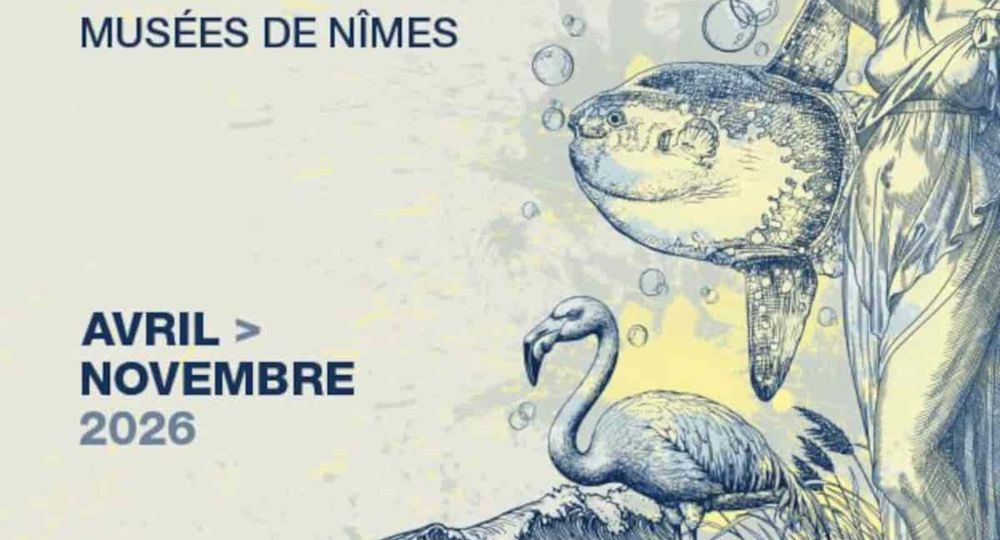 Affiche générique expositions dans les musées, Eau, source d'inspirations