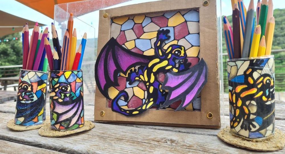 Atelier Créatif Dragon-Salamandre : Un Cadeau Unique pour Papa!_Méjannes-le-Clap