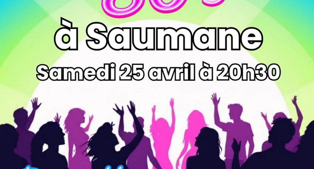 Soirée disco - année 80_Saumane