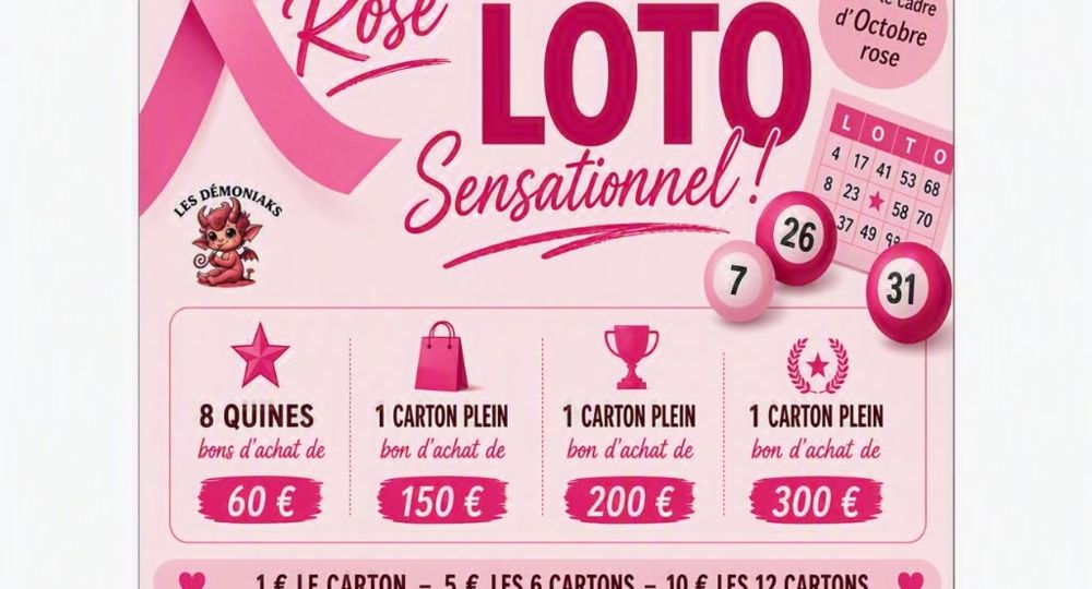 Loto - Octobre Rose_Vauvert