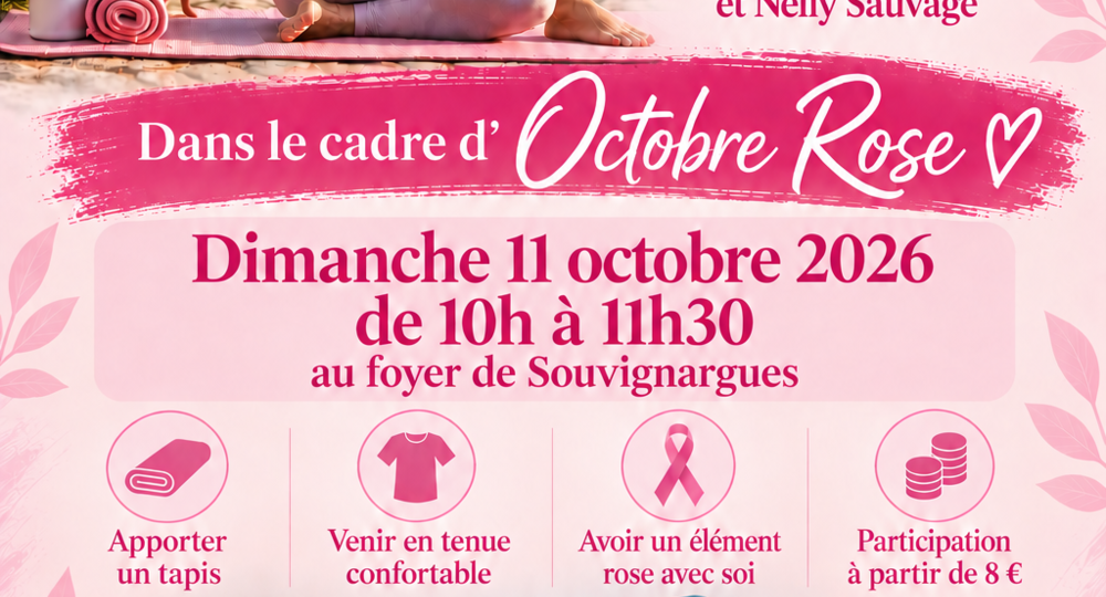 Octobre Rose Yoga/Pilates