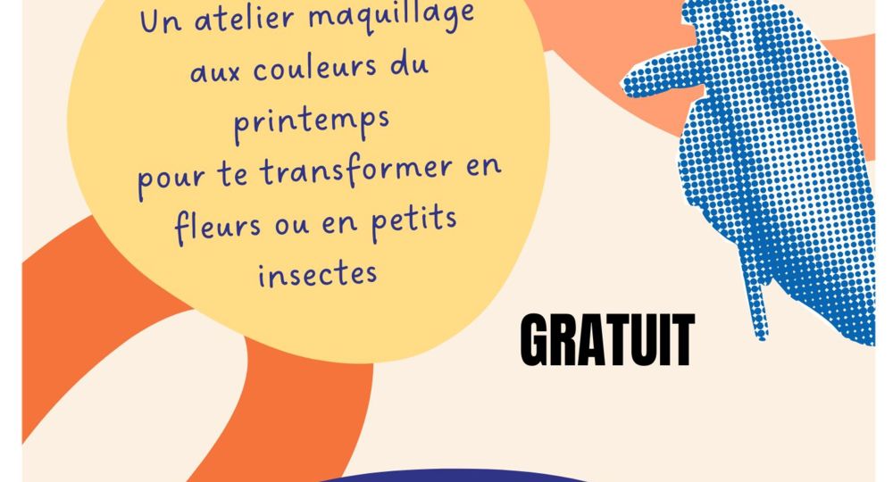 Maquillage de printemps à l'Office de tourisme_Le Grau-du-Roi