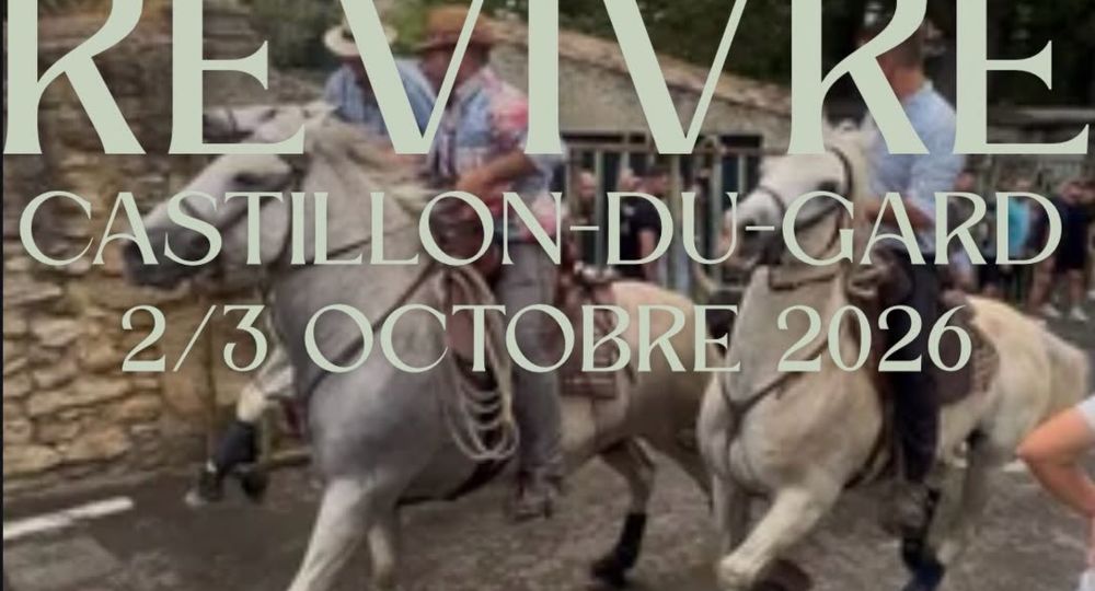 Le Revivre de la fête de Castillon du Gard_Castillon-du-Gard