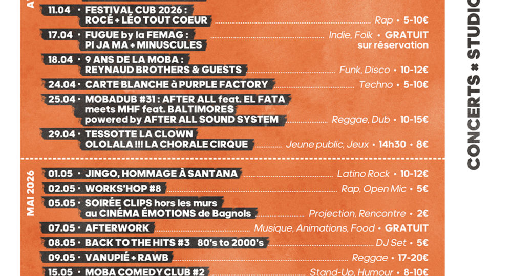 Soirée Works'Hop #8 à la Moba_Bagnols-sur-Cèze