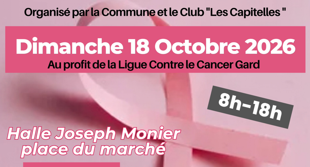 Vide-grenier au profit d'octobre rose_Saint-Quentin-la-Poterie