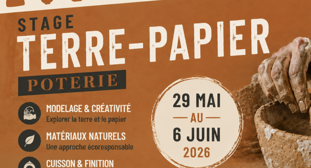 Stage Terre-papier Poterie_Anduze
