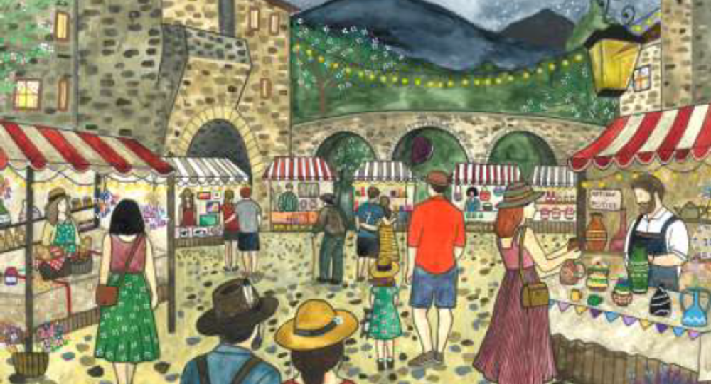 Marché nocturne - Les Dimanches Artisans_Saint-Jean-du-Gard