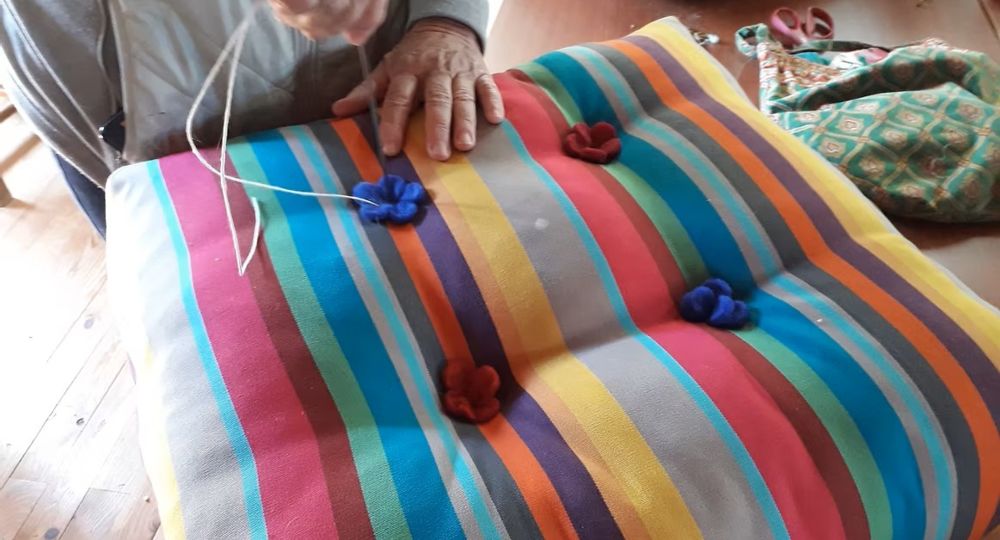 Atelier de Fabrication d'un petit futon_Génolhac
