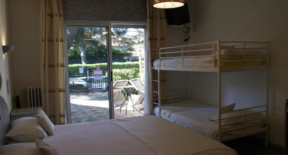 chambre quadruple
