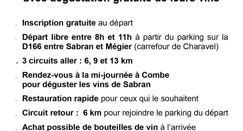 Marche du 1er Mai des Vignerons de Sabran_Sabran