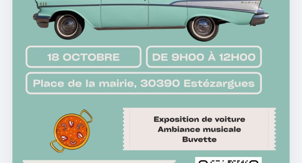 Défilé de voitures anciennes_Estézargues