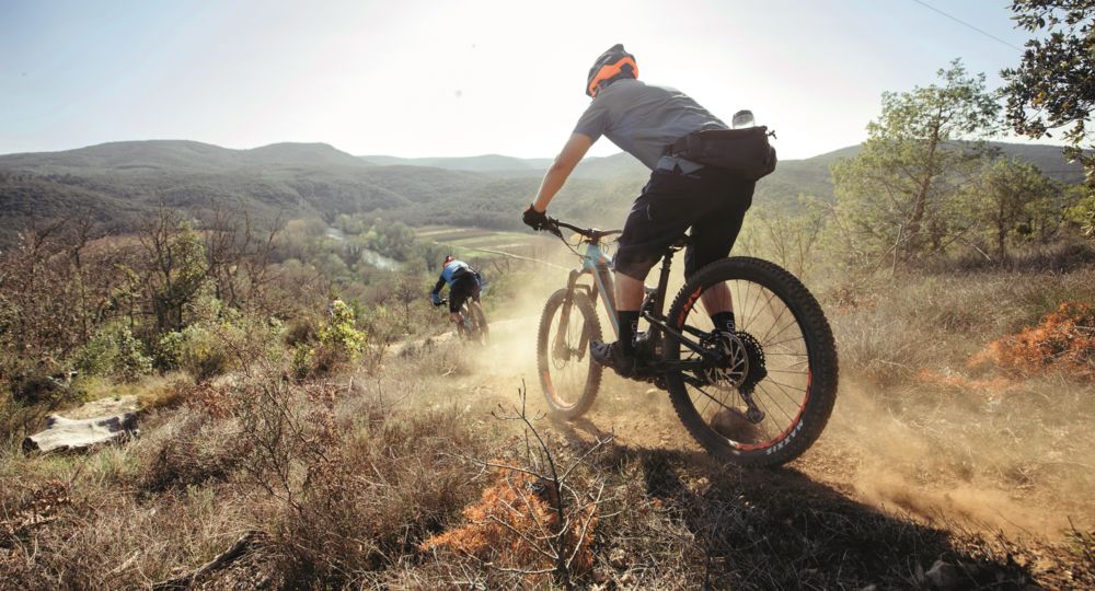 Parcours VTT n°22 - Les bords de l'Ardèche_Aiguèze