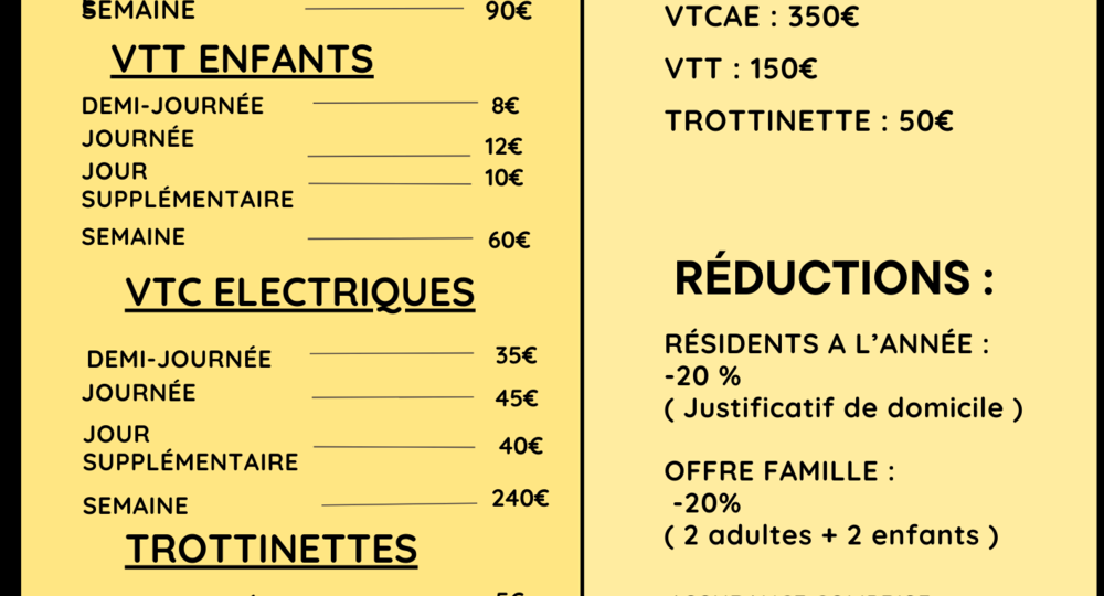 Location de VTT et VTAE_Méjannes-le-Clap