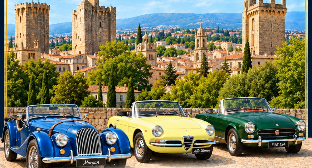 Baptêmes en voitures anciennes_Uzès