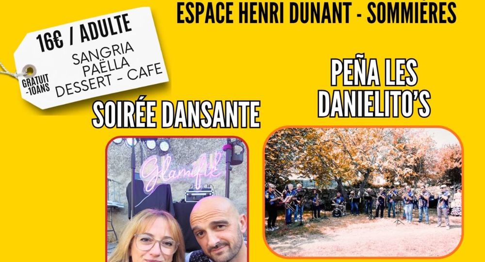 Soirée Paëlla au profit de la ligue contre le cancer
