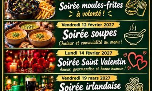 Soir&eacute;es au Restaurant La Vo&ucirc;te C&eacute;venole