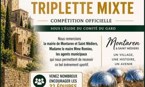 Championnat du Gard - Triplette mixte