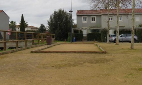 Terrain de p&eacute;tanque - ZAC la Garrigue