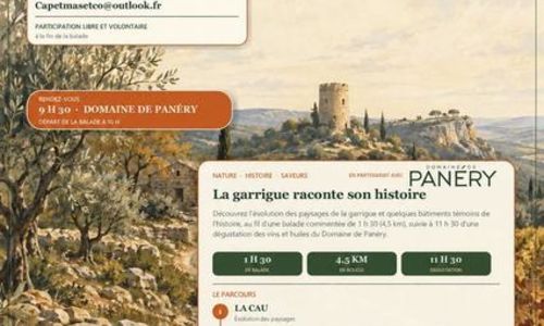 Journ&eacute;es Europ&eacute;ennes du Patrimoine 2026 - Balade d&eacute;couverte dans les garrigues