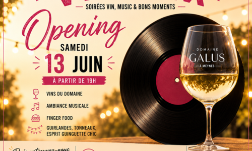 Soir&eacute;e Opening - Galus Vinimix