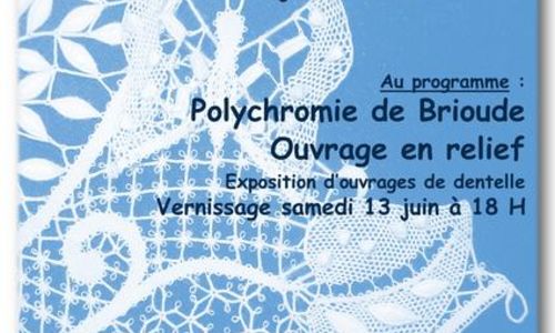 Stage de dentelle aux fuseaux et Exposition