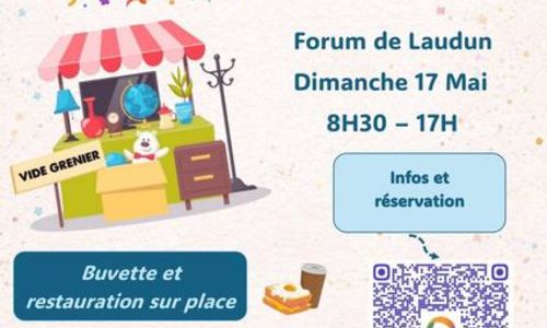 Vide grenier &agrave; Laudun