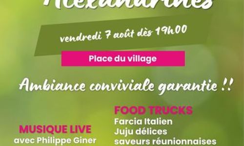 Soir&eacute;e d&rsquo;&eacute;t&eacute; &agrave; Saint-Alexandre - les Alexandrines