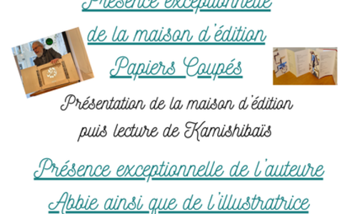 Rencontre - Maison d&rsquo;&eacute;dition Papiers Coup&eacute;s
