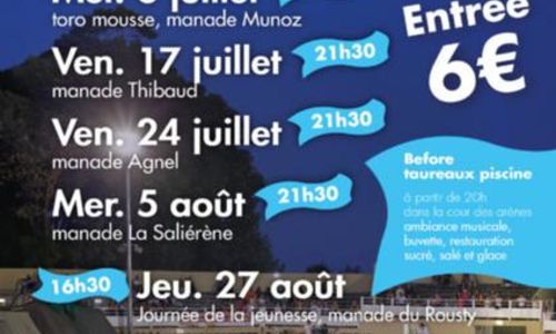 Taureau piscine