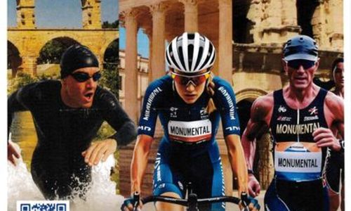 Triathlon Monumental N&icirc;mes Pont du Gard