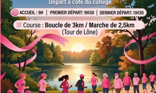 Octobre rose - Course, Marche et Brunch