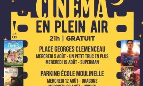Cin&eacute;ma en plein air