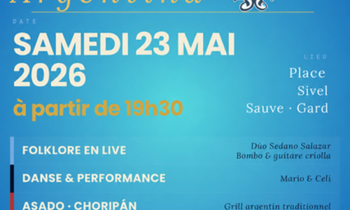 Fiesta Argentina &agrave; Sauve