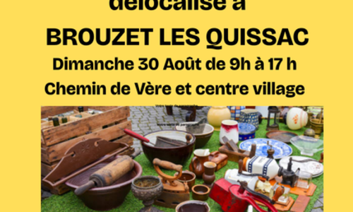 Vide grenier et march&eacute; du terroir - T&eacute;l&eacute;thon Quissac