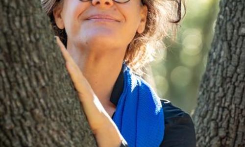 S&eacute;ance de yoga aux jardins de l'Abbaye