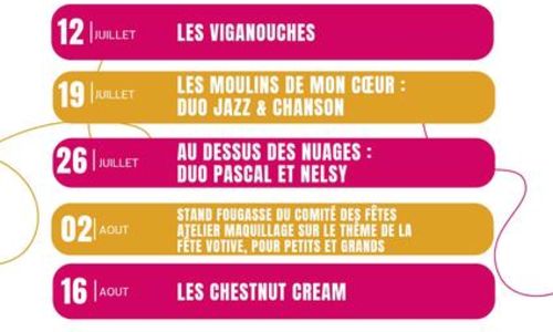 Animation Musicale : &Eacute;ric, guitare et voix.