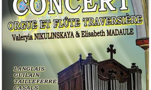 Concert d'orgue et fl&ucirc;te