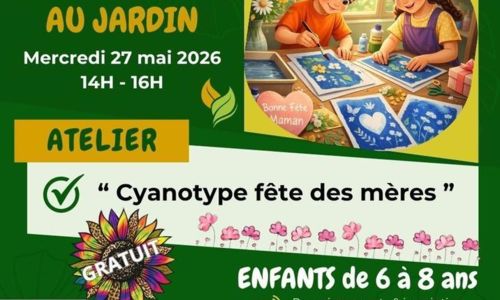 Les Mercredis du P&ocirc;le - Cyanotype f&ecirc;te des m&egrave;res