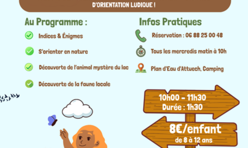 Course d'orientation - Les explorateurs du lac